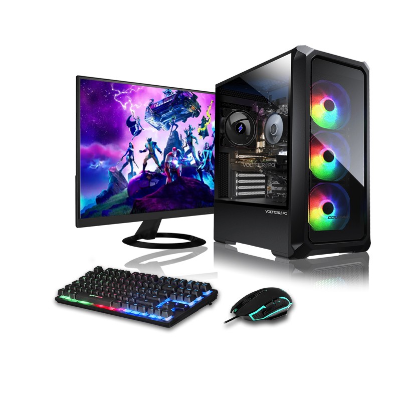 Kit pc gamer Completo Core i7-10700F, RTX 3050 8GB, H510, 16GB RAM, SSD  512, 700W 80 plus, Wifi, Monitor 19, Teclado, Mouse, Headset e Mousepad  Gamer - FoxMax Informática