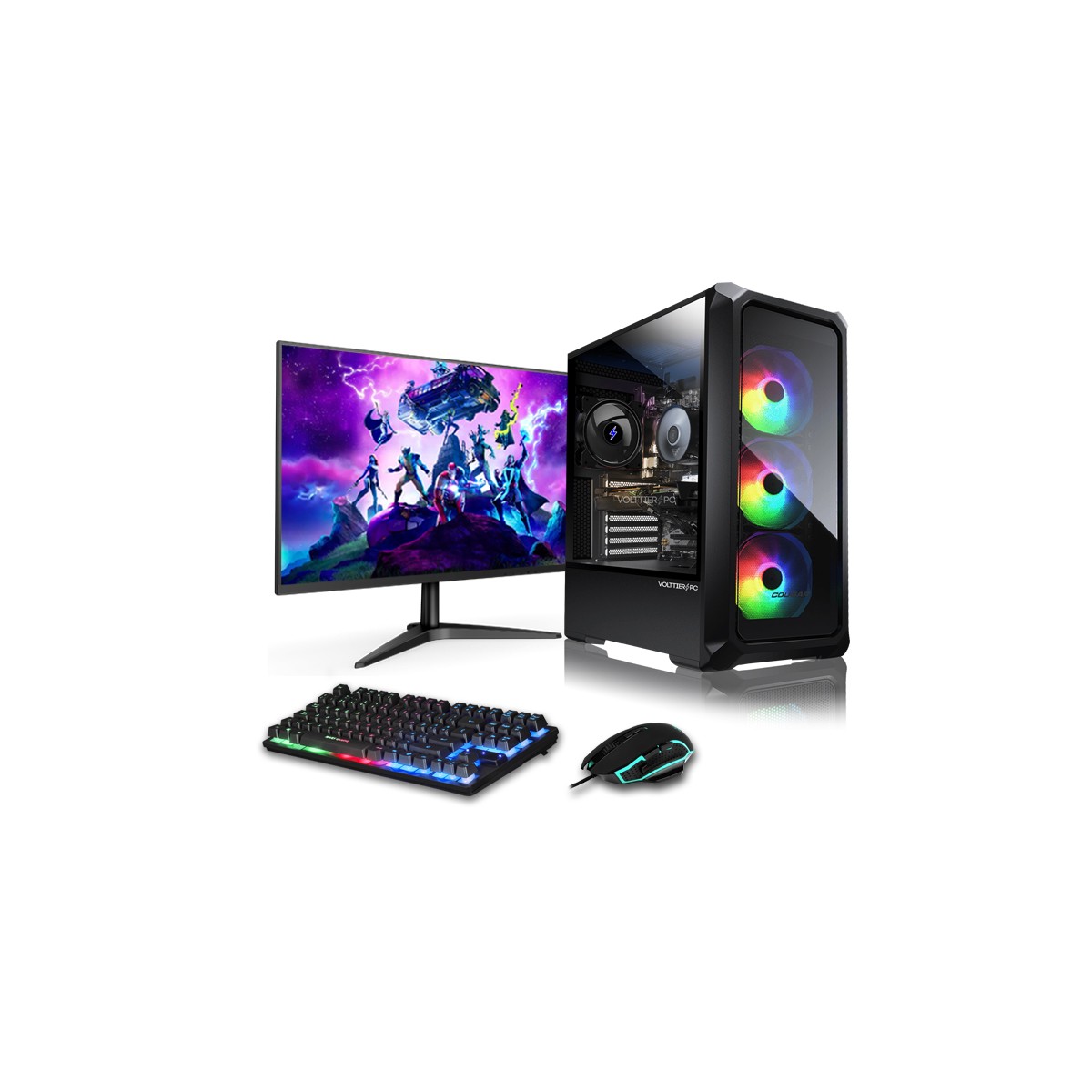 PC Gamer Crystal Intel Core i5 10400F NVIDIA GeForce GTX 1650
