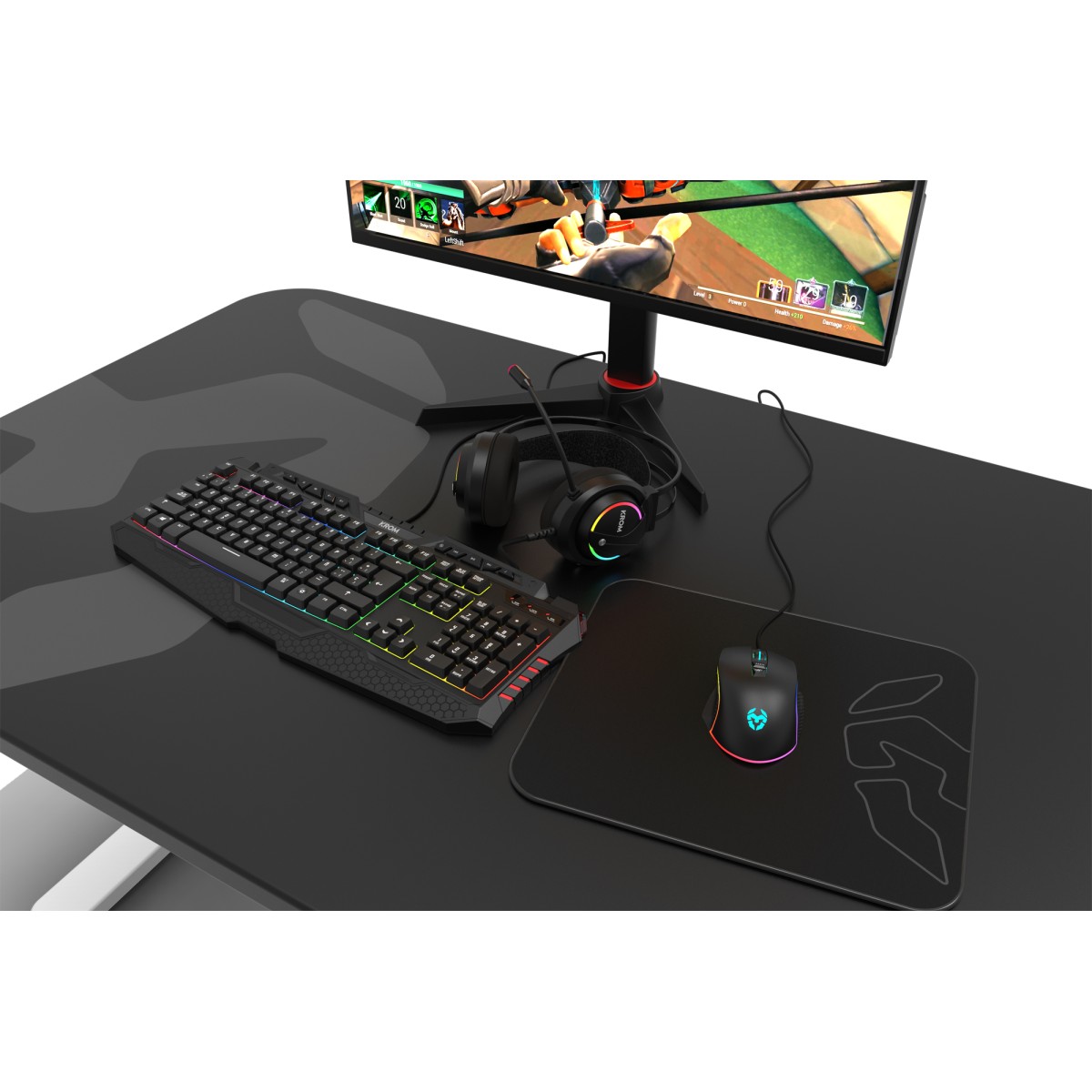 Ratón Gaming RGB Krom Keos 6400DPI