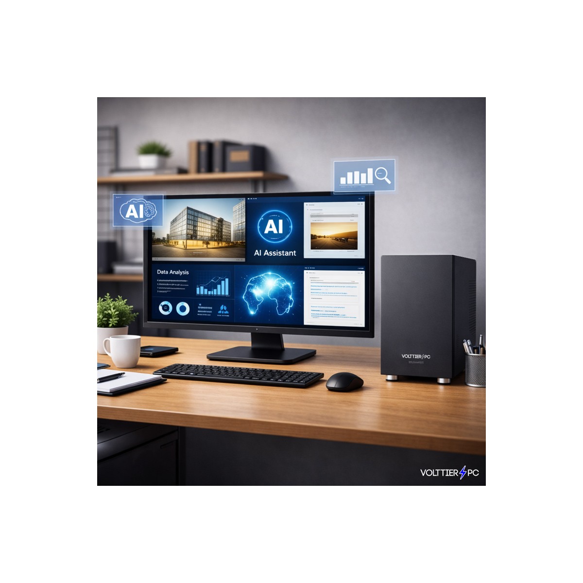 PC Oficina Intel Core Ultra 7 265K IA Configurable | VolttierPC