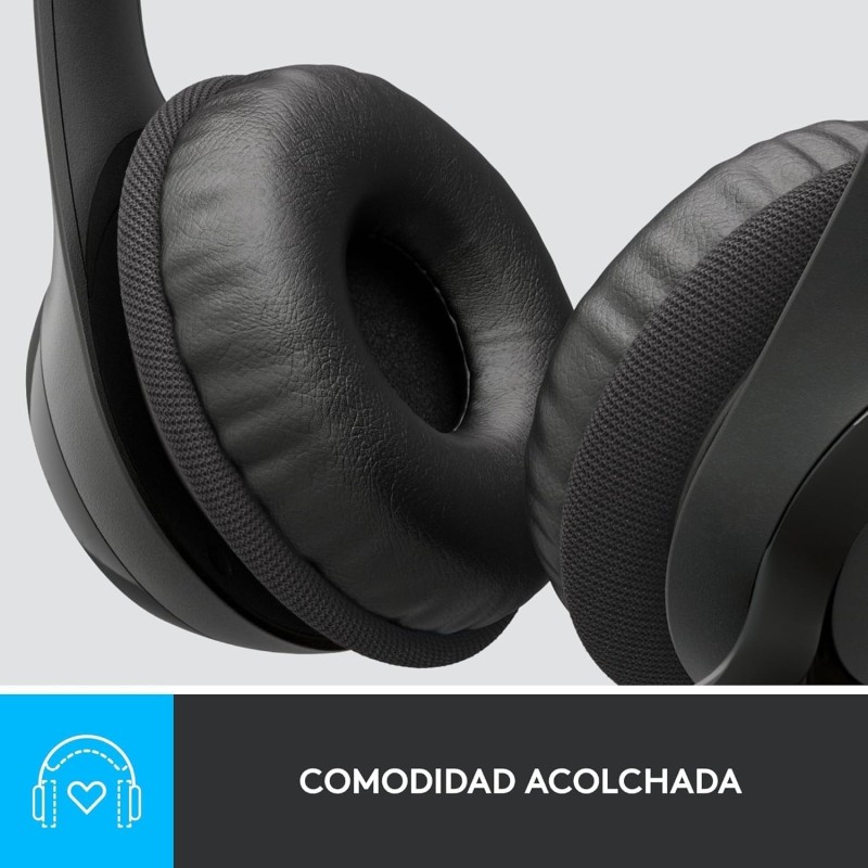 Auriculares Logitech H390 con Micrófono USB – Negros