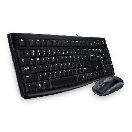 Teclado y ratón Logitech MK120 USB