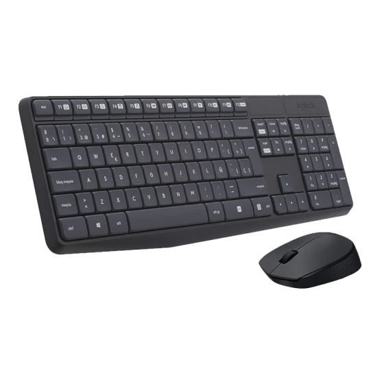 Teclado y ratón Logitech MK235 Inalámbricos