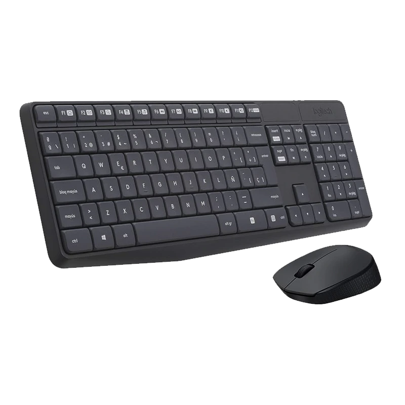 Teclado y ratón Logitech MK235 Inalámbricos