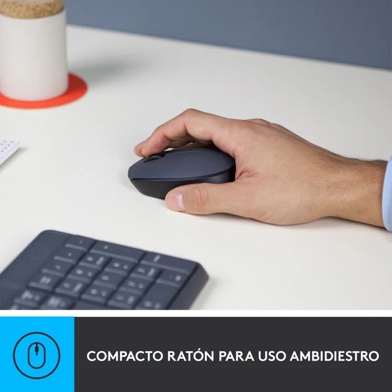 Teclado y Ratón Inalámbricos Logitech MK235 – Simplicidad y Durabilidad