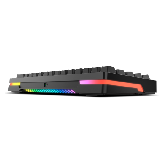 Teclado mecánico 60% Krom Kreator RGB switches Red