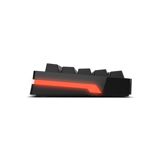 Teclado mecánico 60% Krom Kreator RGB switches Red