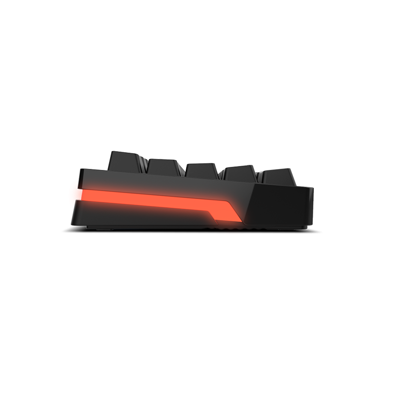 Teclado mecánico 60% Krom Kreator RGB switches Red
