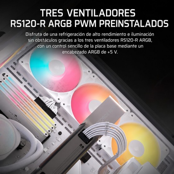 PC Gaming AMD Ryzen 5 9600X / RX 9060 XT / 32GB RAM / 1TB SSD / Blanco