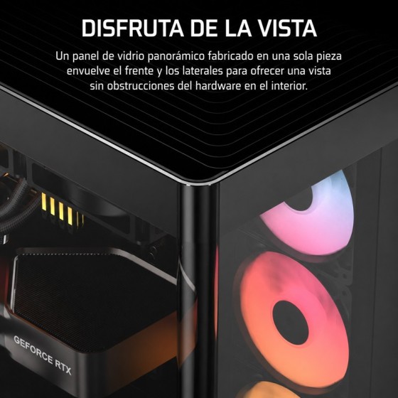PC Gaming Ryzen 7 7800X3D / RTX 5070 / 32GB RAM / 2TB SSD / Negro