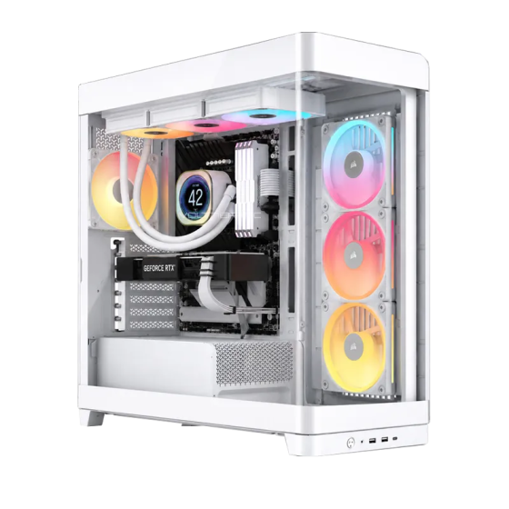 PC Gaming AMD Ryzen 7 9800X3D / RX 9070 XT 16GB / 32GB RAM / 2TB SSD NVMe / Blanco