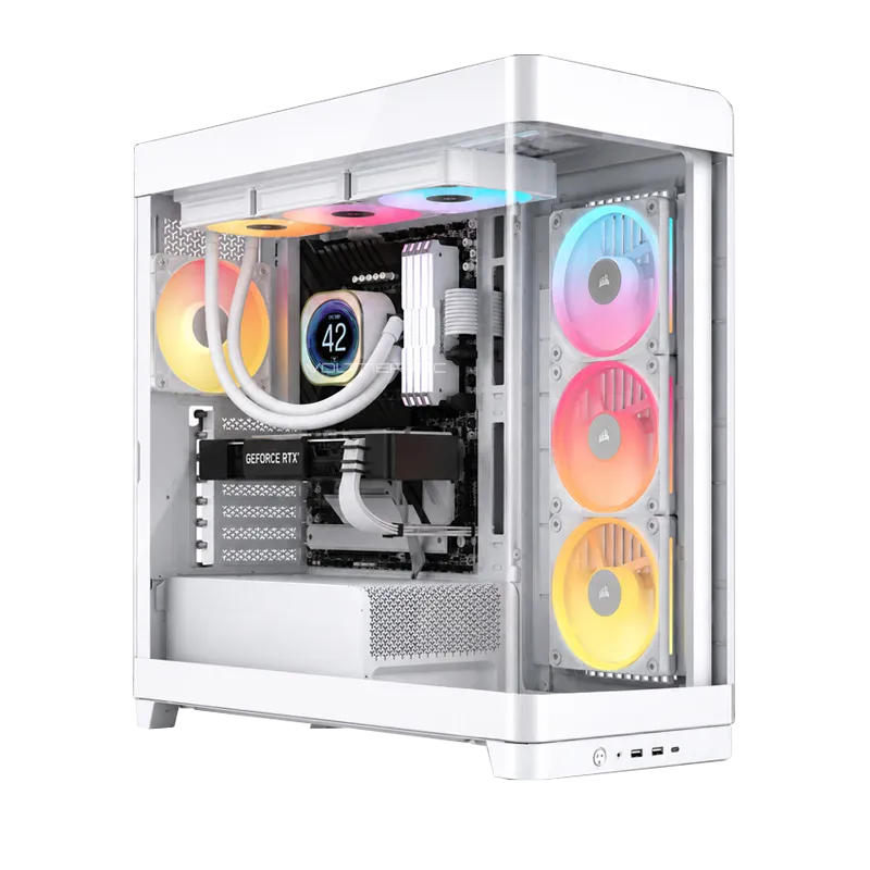 PC Gaming AMD Ryzen 7 9800X3D / RX 9070 XT 16GB / 32GB RAM / 2TB SSD NVMe / Blanco