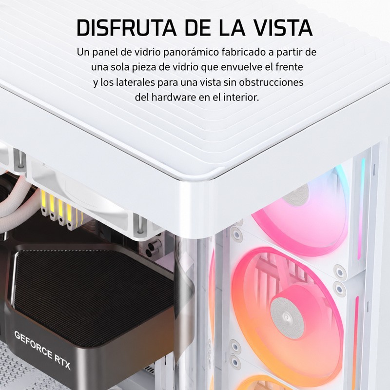 PC Gaming AMD Ryzen 7 9800X3D / RTX 5070 / 32GB RAM / 2TB SSD / Blanco