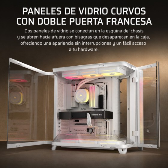 PC Gaming Ryzen 7 9800X3D / RTX 5070 Ti / 32GB RAM / 2TB SSD/ Blanco
