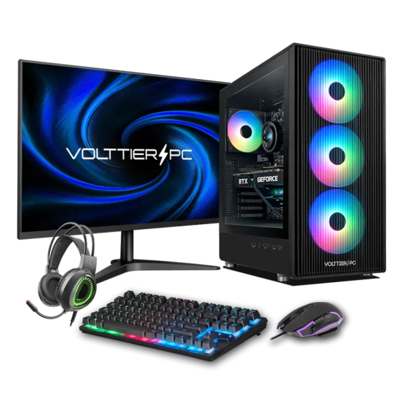 PC Gaming Completo AMD Ryzen 5 5500 / RTX 3050 / 32GB RAM / 1TB SSD NVMe / Windows 11 Pro