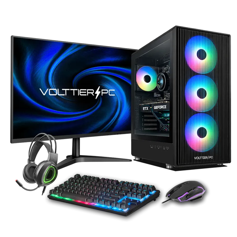 PC Gaming Completo AMD Ryzen 5 5500 / RTX 3050 / 32GB RAM / 1TB SSD NVMe / Windows 11 Pro